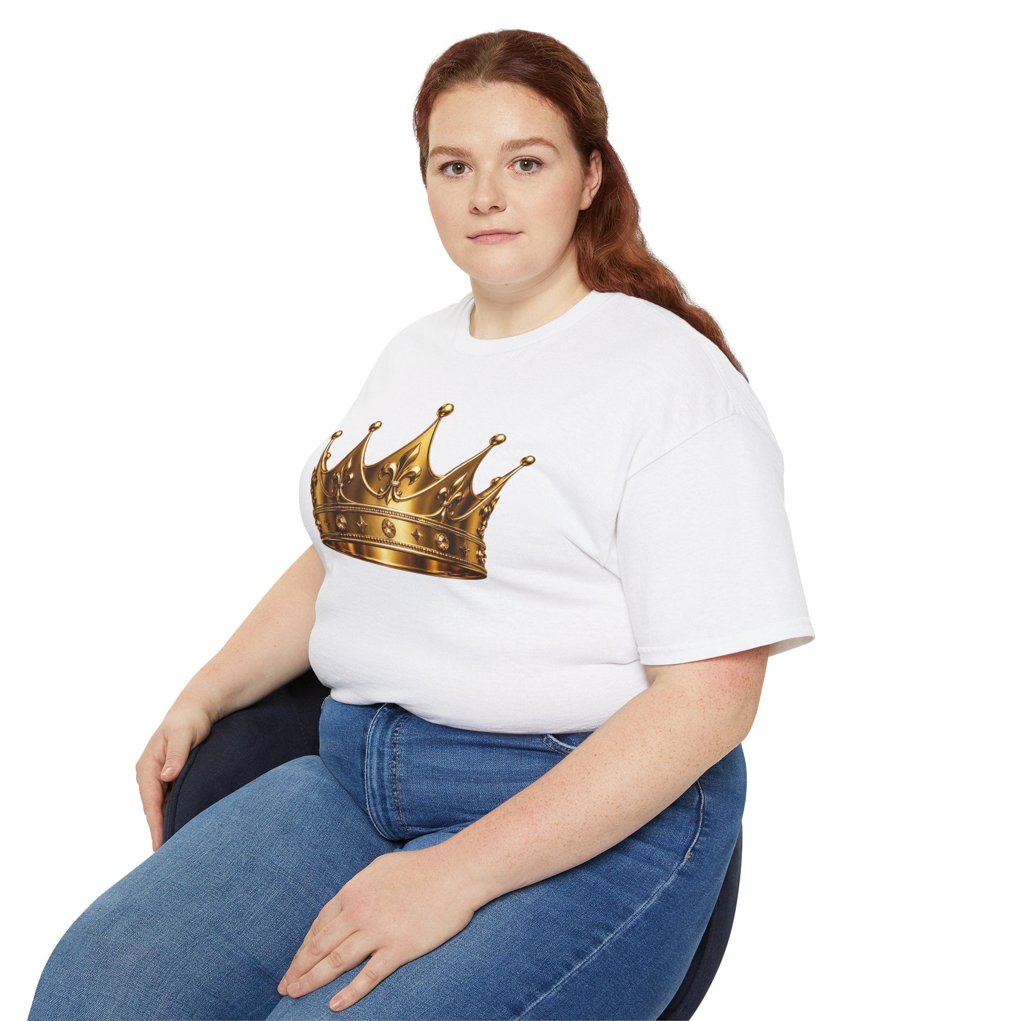 Kingdom Citizen T-Shirt — Gold Crown Graphic Tee