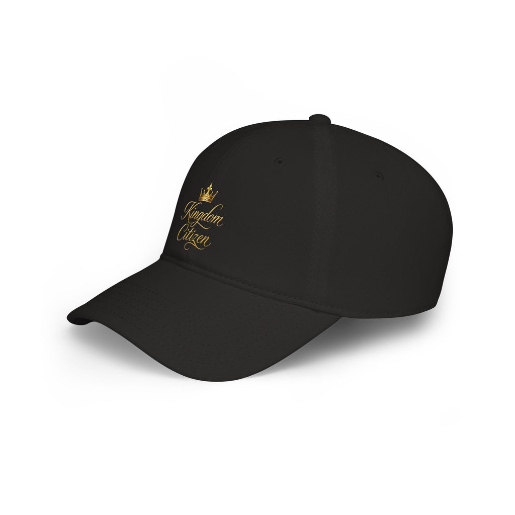 Kingdom Citizen Baseball Cap — Gold Script Low Profile Hat